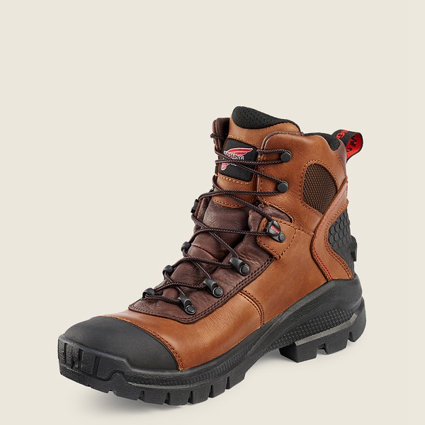 Botas de Seguridad Red Wing Hombre Marrom/Negros - Crv™ - 6-Inch Waterproof Toe - 641-YMNOCA